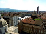 Aerial view of Piazza Castello